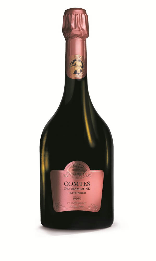 Cave à champagne, cave à vin Vert et Or - Taittinger Comptes de Champagne - Rosé