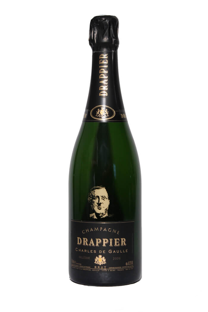 Cave à champagne Vert et Or - Drappier Charles de Gaulle